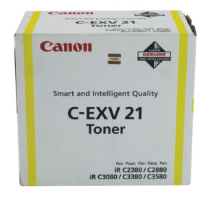 CANON C-EXV 21 TONER CART YLW 0455B002AA