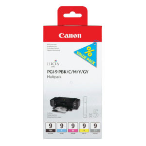 CANON INK CART MULTI PACK PGI9 K/C/M/Y