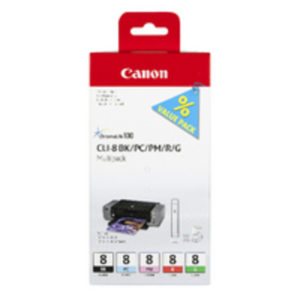CANON INKCART MULTI BLK CLI8 K/PC/PM/R/G