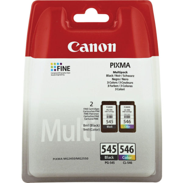 CANON PHOTO VALUE PACK PG-545XL/CL-546XL