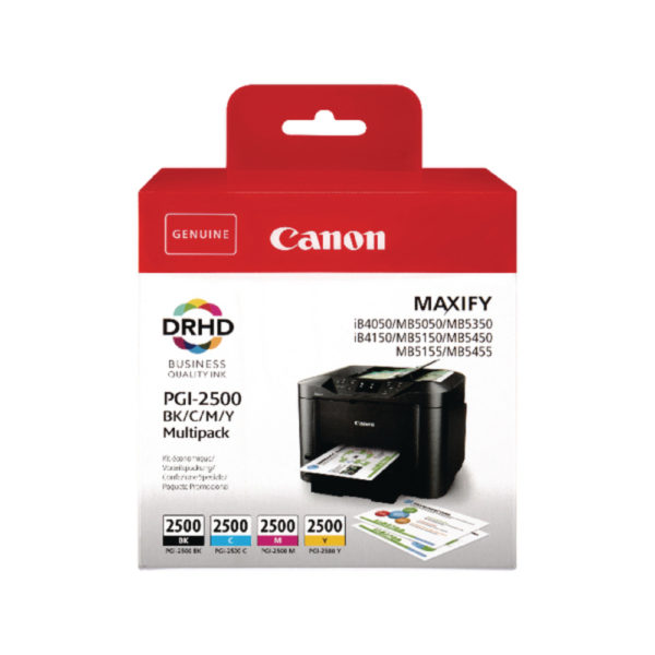 CANON PGI-2500 BCMY INK CART MULTI