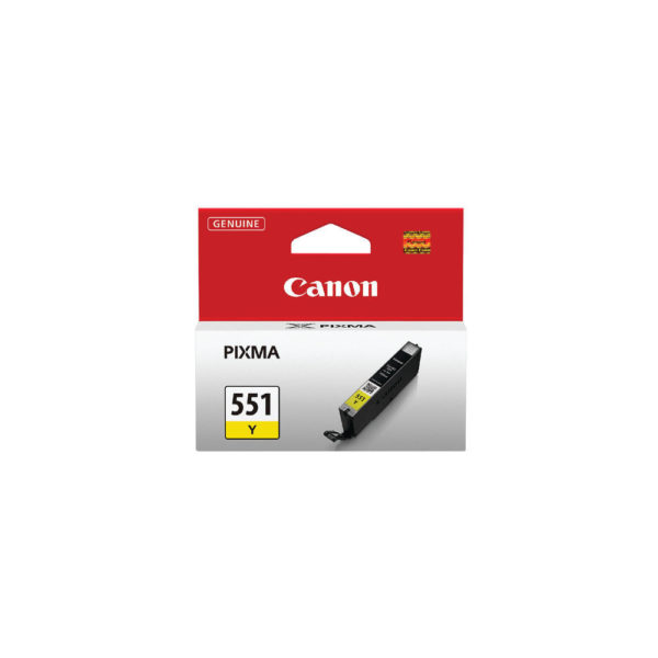 CANON CLI-551Y YELLOW INK CARTRIDGE