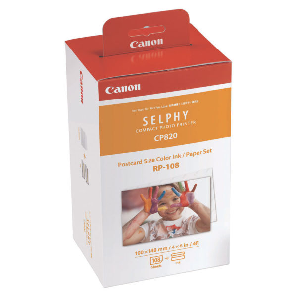 CANON RP-108IP POSTCARD INK PAPER SET