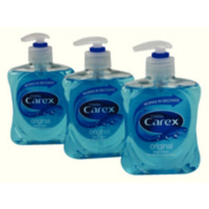 CAREX ANTIBACTERIAL LIQ SOAP 250ML