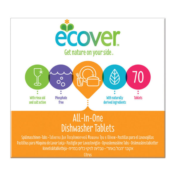 ECOVER DISHWASH TABLETS ALL IN ONE XL