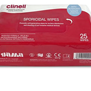 Clinell Sporocidal Wipes x 25