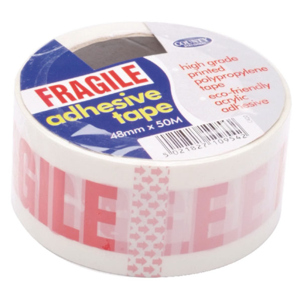 COUNTY FRAGILE ADHESIVE TAPE 812-3756
