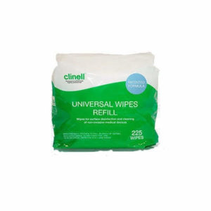 Clinell Universal Bucket Wipes Refill x 225