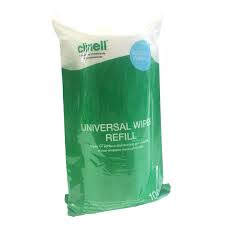 Clinell Universal Sanitising Wipes Refill pack x 100