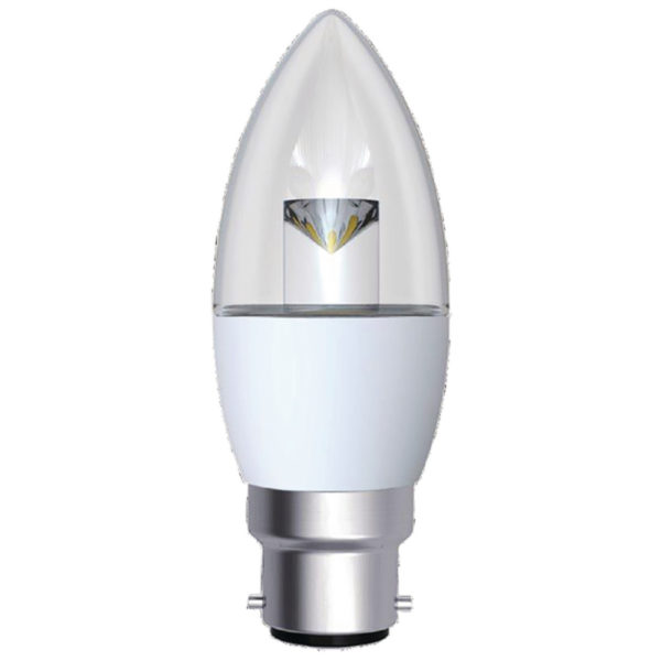 5W BC B22 DIMMABLE CANDLE LED LAMP