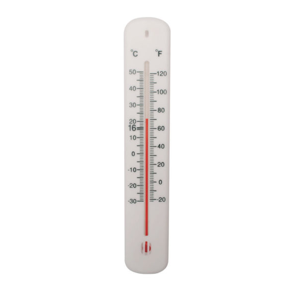 OFFICE THERMOMETER H200XW45MM WHITE