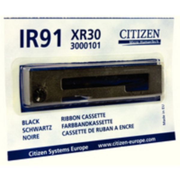 CITIZEN XR30 PRINTER RIBBON IR91 BLACK