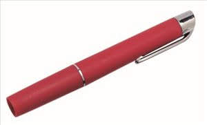 Pen Torch Reusable With Batteries, Red