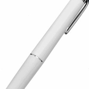Pen Torch Reusable With Batteries, White