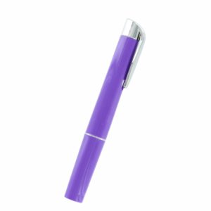 Pen Torch Reusable With Batteries, Purple