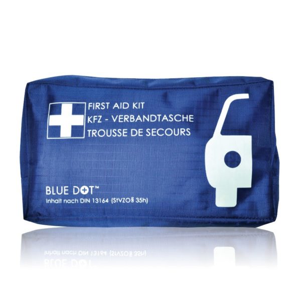 Blue Dot DIN Standard Vehicle Kit In Bag