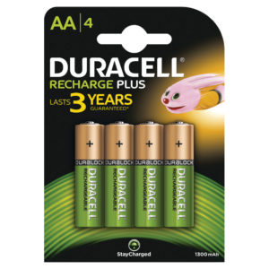 DURACELL STAYCHARGED ENERGY AA 1300 PK4
