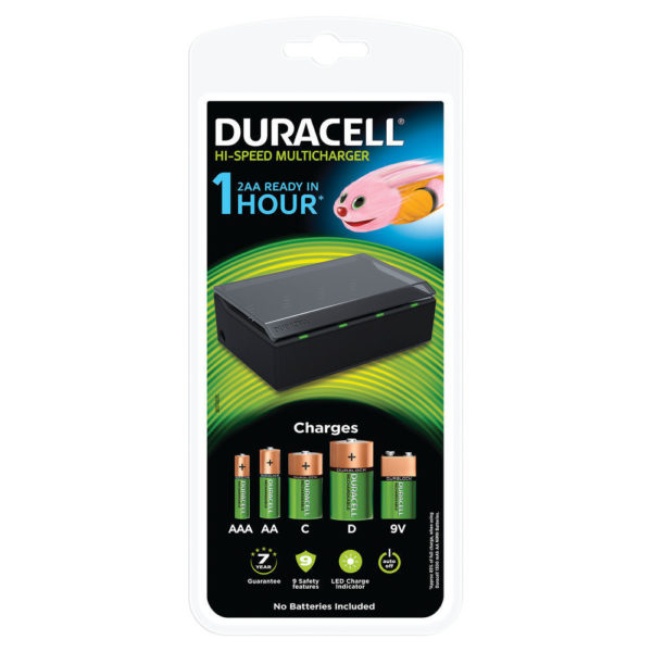 DURACELL MULTI CHARGER BLACK 75044676