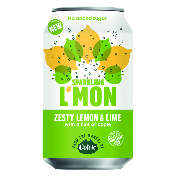 VOLVIC LMON LEMON AND LIME PK12