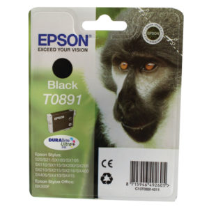 EPSON INK CART T0891 BLACK C13T08914011