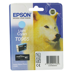 EPSON R2880 INK CART LT CYN C13T09654010