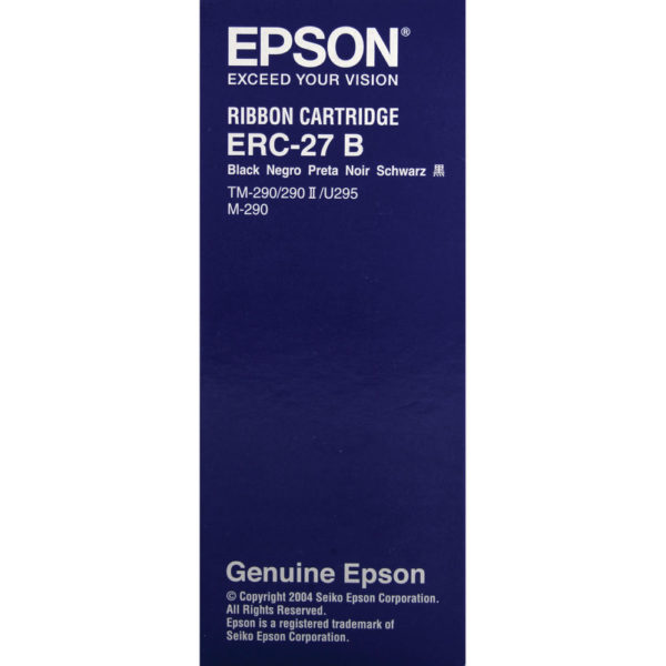 EPSON ERC27 FABRIC RIB BLACK C43S015366
