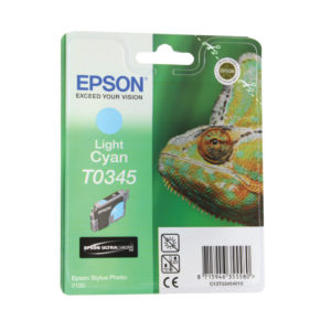 EPSON SP2100 INKJET CART LT CYN C13T0345