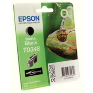 EPSON SP2100 INKJET CART MATT BLK T0348