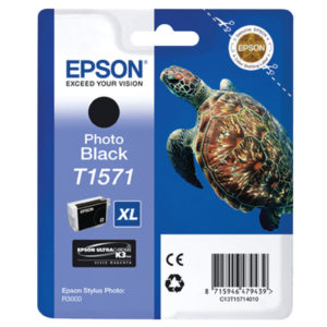 EPSON T1571 R3000 INKJET CART PHOTO BLK