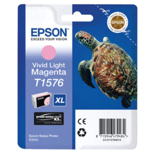 EPSON T1576 R3000 INKJET CART LIGHT MAG