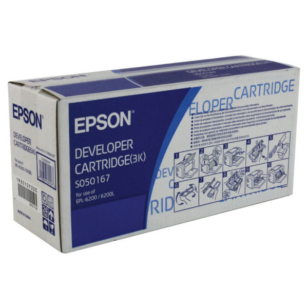 EPSON DEVELOPER TONER CART BLK EPL-6200L