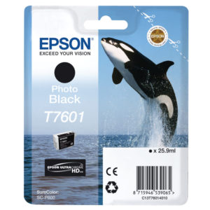 EPSON INK CARTRIDGE PHOTO BLACK T7601