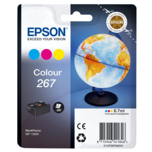 EPSON 267 GLOBE INK COLOUR C13T26704010