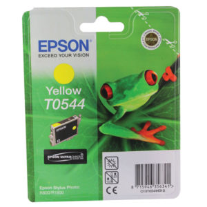 EPSON R800 INKJET CART YELLOW C13T0544
