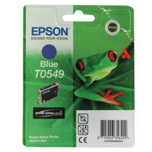 EPSON R800 INKJET CART BLUE C13T0549