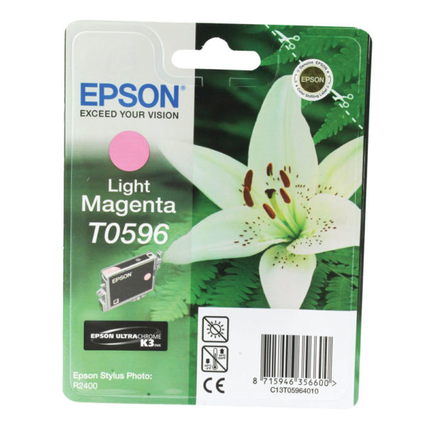 EPSON R2400 INKJET CART LT MAG C13T0596