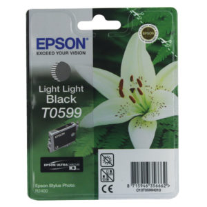 EPSON R2400 INKJET CART LT LT BLK T0599