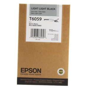 EPSON INK CARTRIDGE LIGHT LIGHT BLACK