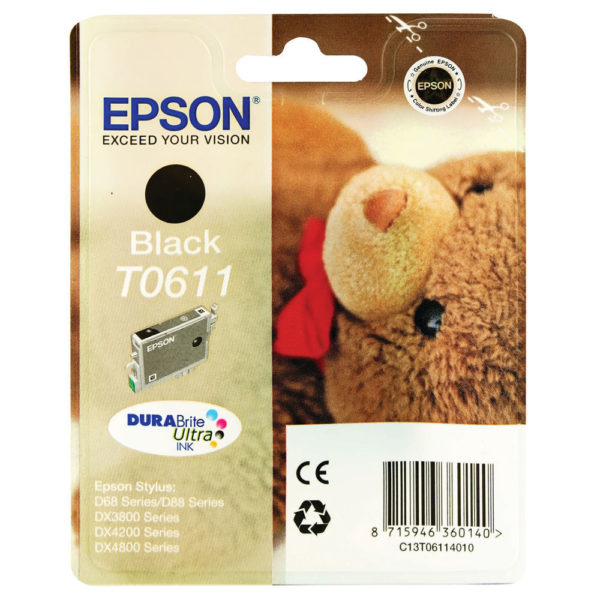 EPSON D68/88 DX3800/4800 INKJET CART BLK