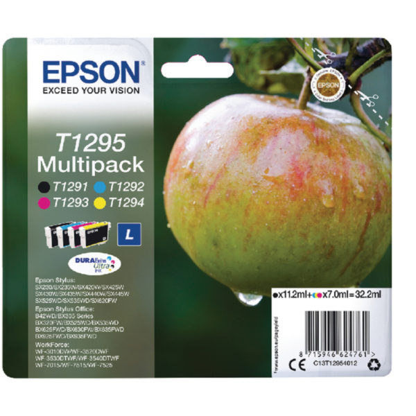 EPSON T1295 KCMY CARTRIDGE PACK