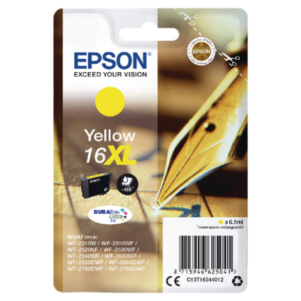 EPSON 16XL YELLOW INKJET CARTRIDGE