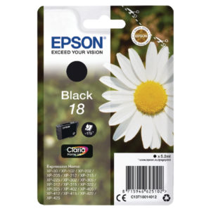 EPSON 18 BLACK INKJET CARTRIDGE