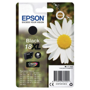 EPSON 18XL BLACK INKJET CARTRIDGE