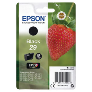 EPSON 29 BLACK INKJET CARTRIDGE