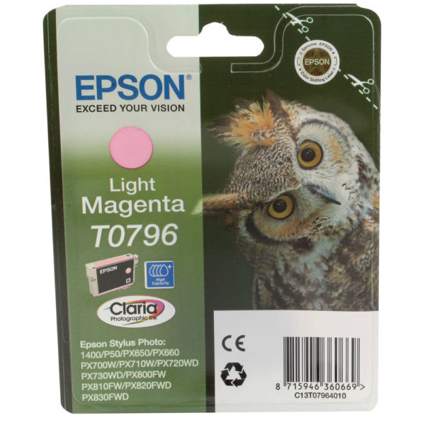 EPSON 1400 INKJET CART LT MAG C13T079640