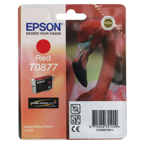 EPSON INKJET CART STYLUS PHOTO R1900 RED