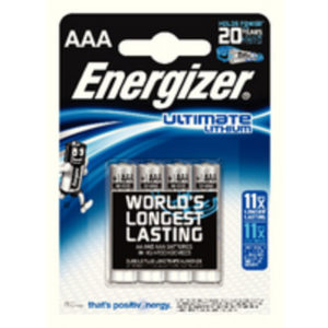 ENERGIZER ULTIMATE LITHIUM AAA DFB4 PK4