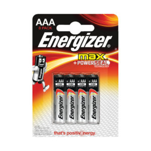 ENERGIZER MAX E92 AAA BATTERY PK 8