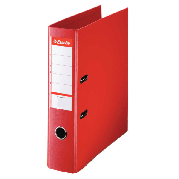 ESSELTE A4 PVC LEVER ARCH 75MM RED
