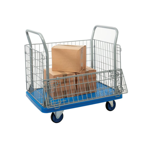 TROLLEY PLATFORM MESH SURRND BLUE  E